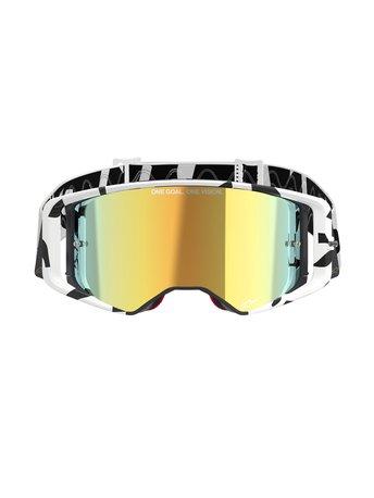 Alpinestars Goggle Supertech CORP Vit/Guld Spegel/Guld - 2
