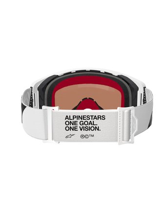 Alpinestars Goggle Supertech CORP Vit/Spegel Silver - 3