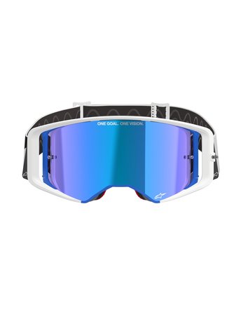 Alpinestars Goggle Supertech CORP Blå/Orange Spegel/Blå - 2