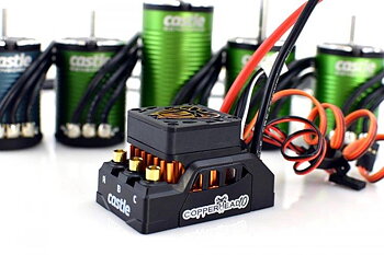 Castle COPPERHEAD 10 ESC, 1410-3800KV 5mm Sensor Combo