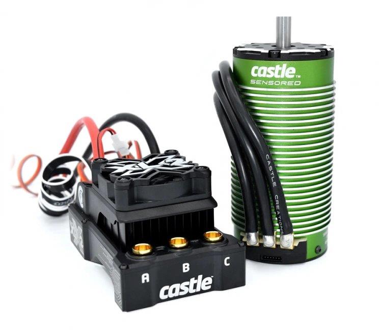 Castle Mamba XLX2 8S 33,6V ESC, 2028-800KV Motor Combo 1/5