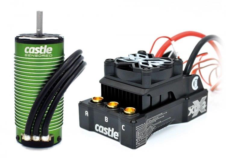 Castle Mamba XLX2 8S 33,6V ESC, 1721-1260KV Motor Combo 1/5