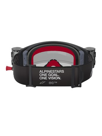 Alpinestars Goggle Supertech CORP Svart/Grå/Klart ROLL-OFF - 3