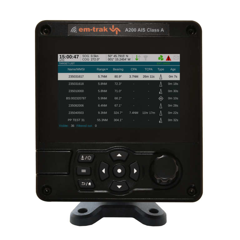 em-trak A200 AIS transponder