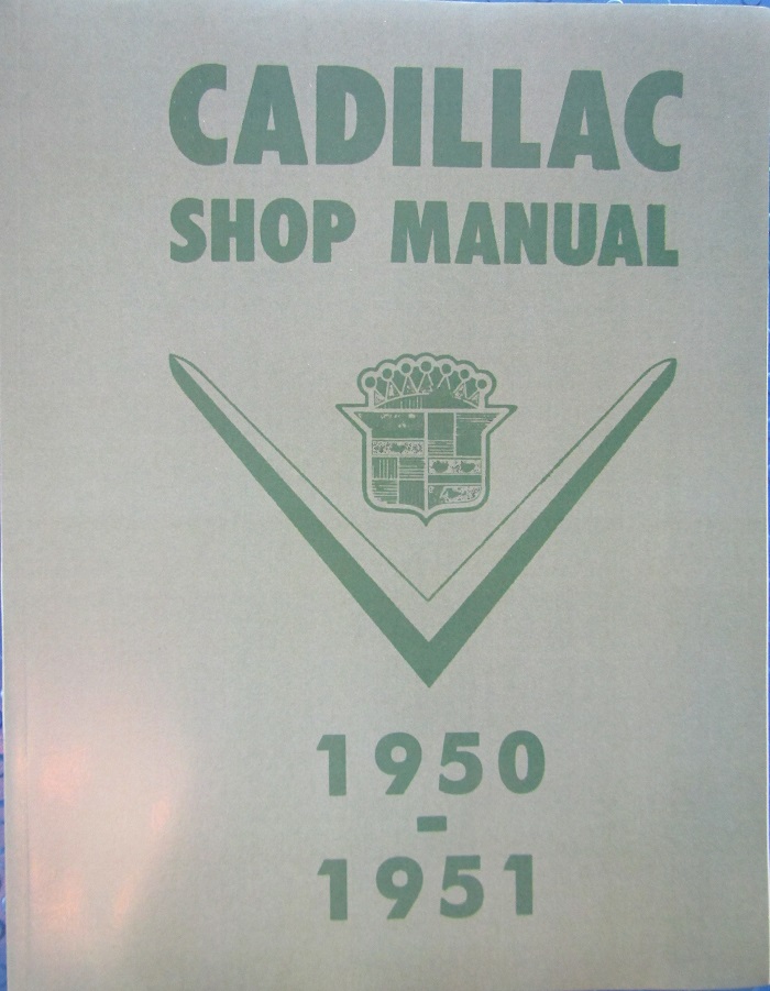 1950-1951 Cadillac Shop manual