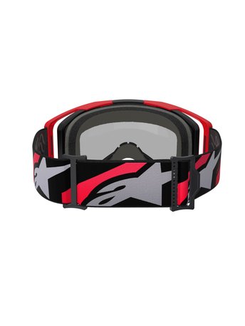 Alpinestars Goggle Vision 8 LUAR Röd/Svart/Spegel Silver - 3