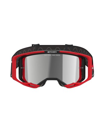 Alpinestars Goggle Vision 8 LUAR Röd/Svart/Spegel Silver - 2