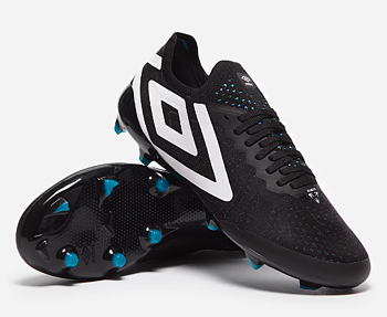Umbro Velocita VI Pro FG Black/White/Cyan Blue