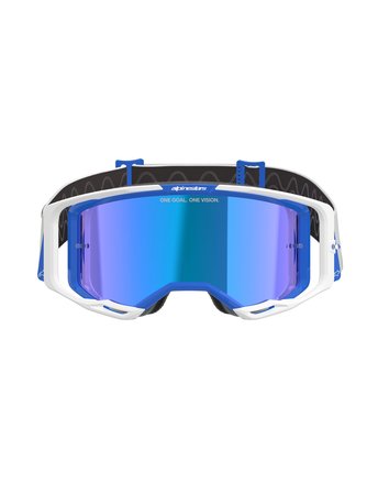 Alpinestars Goggle Vision 8 CORP Blå/Vit Spegel/Blå - 2