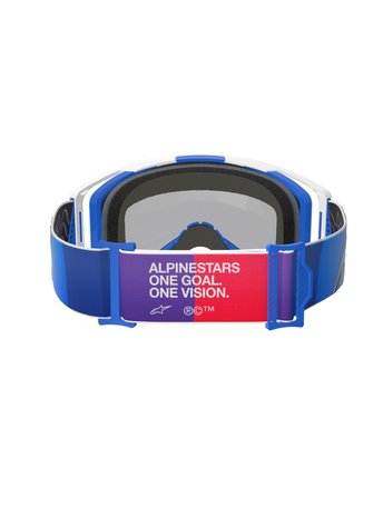 Alpinestars Goggle Vision 8 CORP Blå/Vit Spegel/Blå - 3