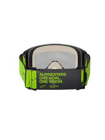 Alpinestars Goggle Vision 5 HOLLOW Grå/Gul Fluo/Spegel Silver - 3