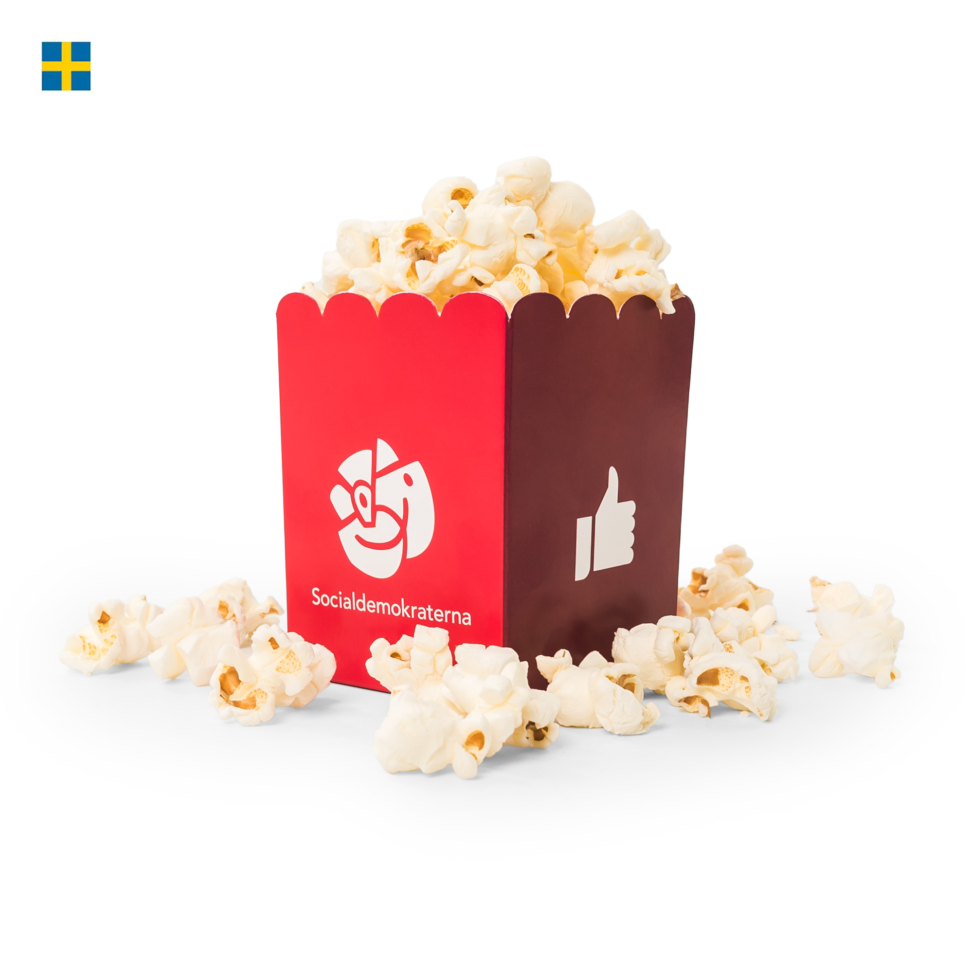Popcornsask - 8,6x7,3 cm