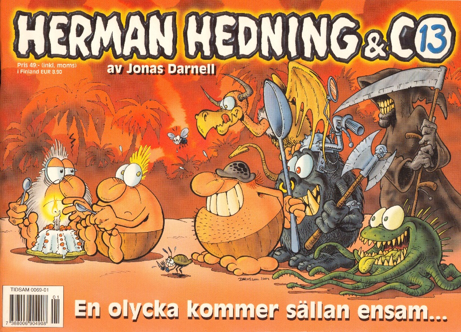 Herman Hedning Julalbum 13 En olycka kommer sällan ensam...