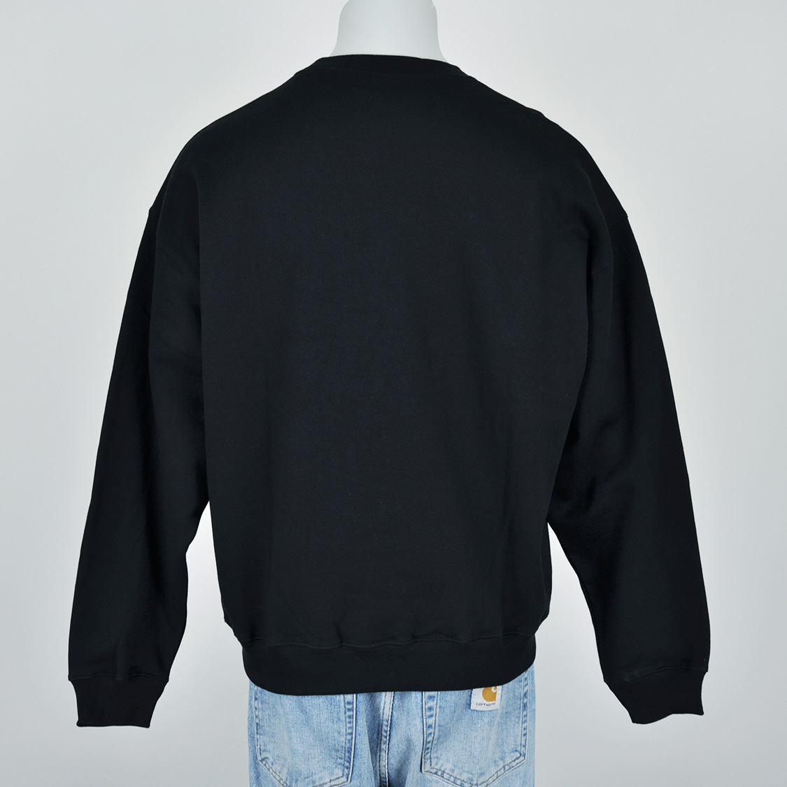 Polar - Dave Crewneck Surf Logo Black - 2