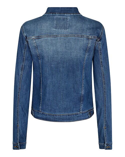 Jeansjacka Rock denimblå - 4