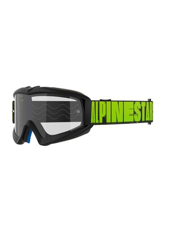 Alpinestars Goggle Vision YOUTH HOLLOW Grå/Fluo Gul/ Klart