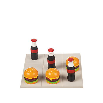 Kolme peräkkäistä Cola/Burgerit