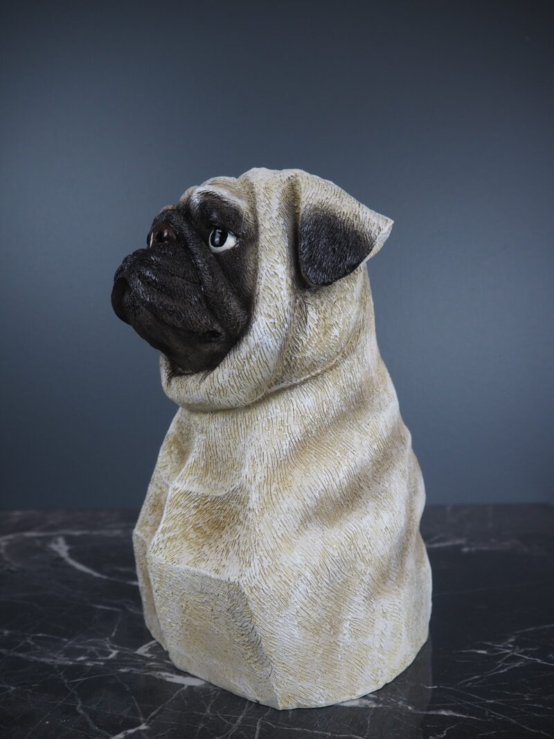 Dog vase pug - 2