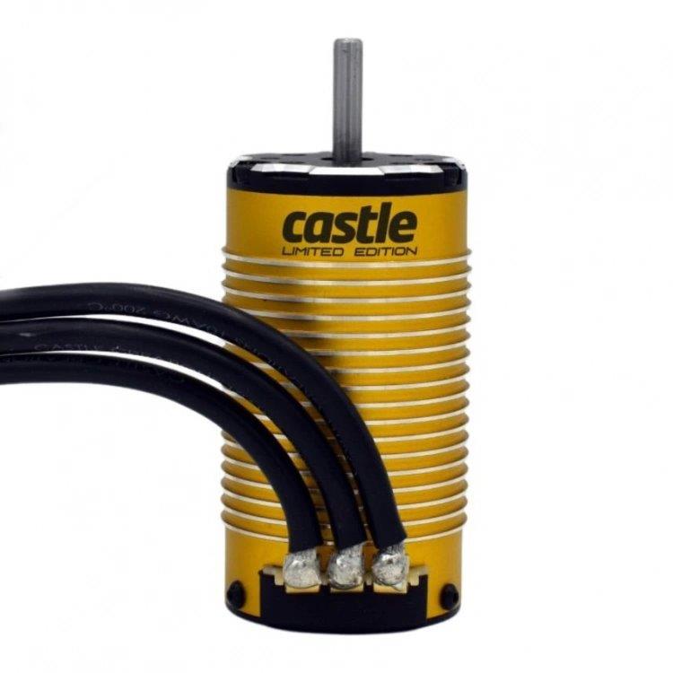 Castle Combo Cobra 8 2-6S ESC & 1515-2200kV Sensored Motor Limited Edition Gold - 2