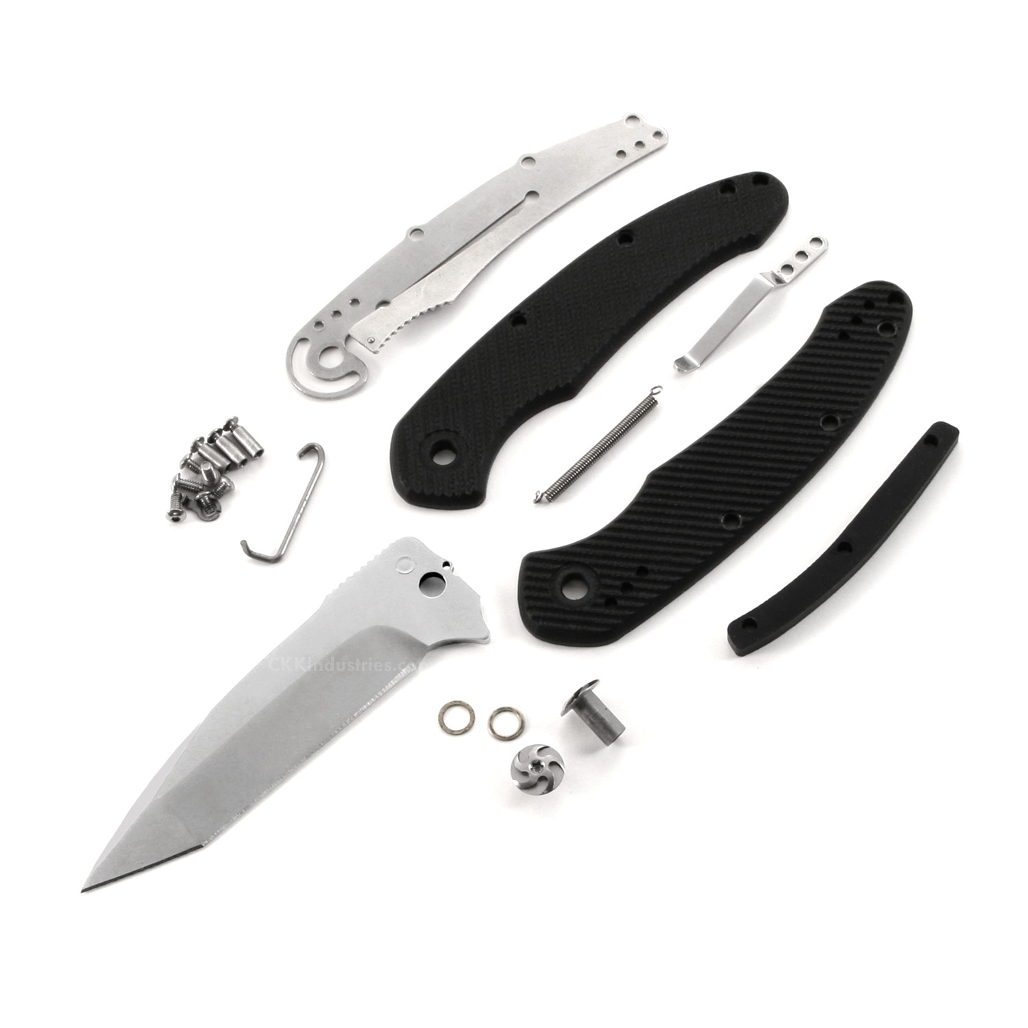 Fällkniv byggsats Assisted Opening with Tanto blade