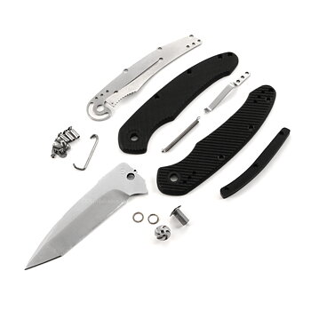 Fällkniv byggsats Assisted Opening with Tanto blade