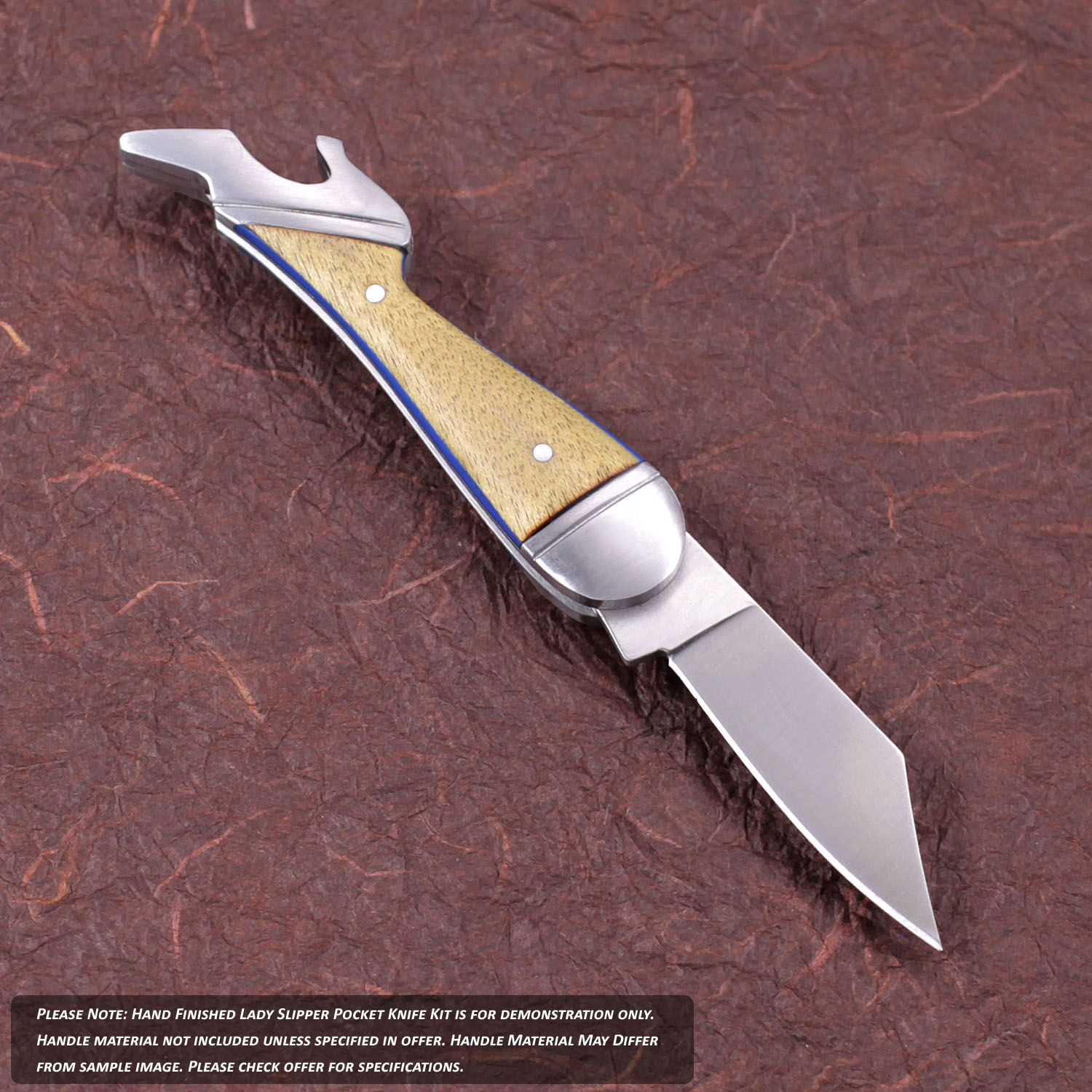 Fällkniv byggsats Lady Slipper - Slipjoint - 4