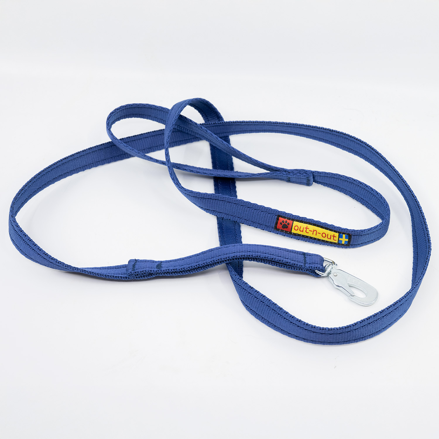 Dog leash | Comfortable padded strap (blue)
