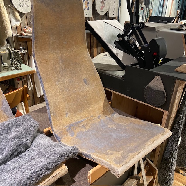 Fårskinn för omtapetsering av LAMINOFÅTÖLJ alla nyanser! - 16