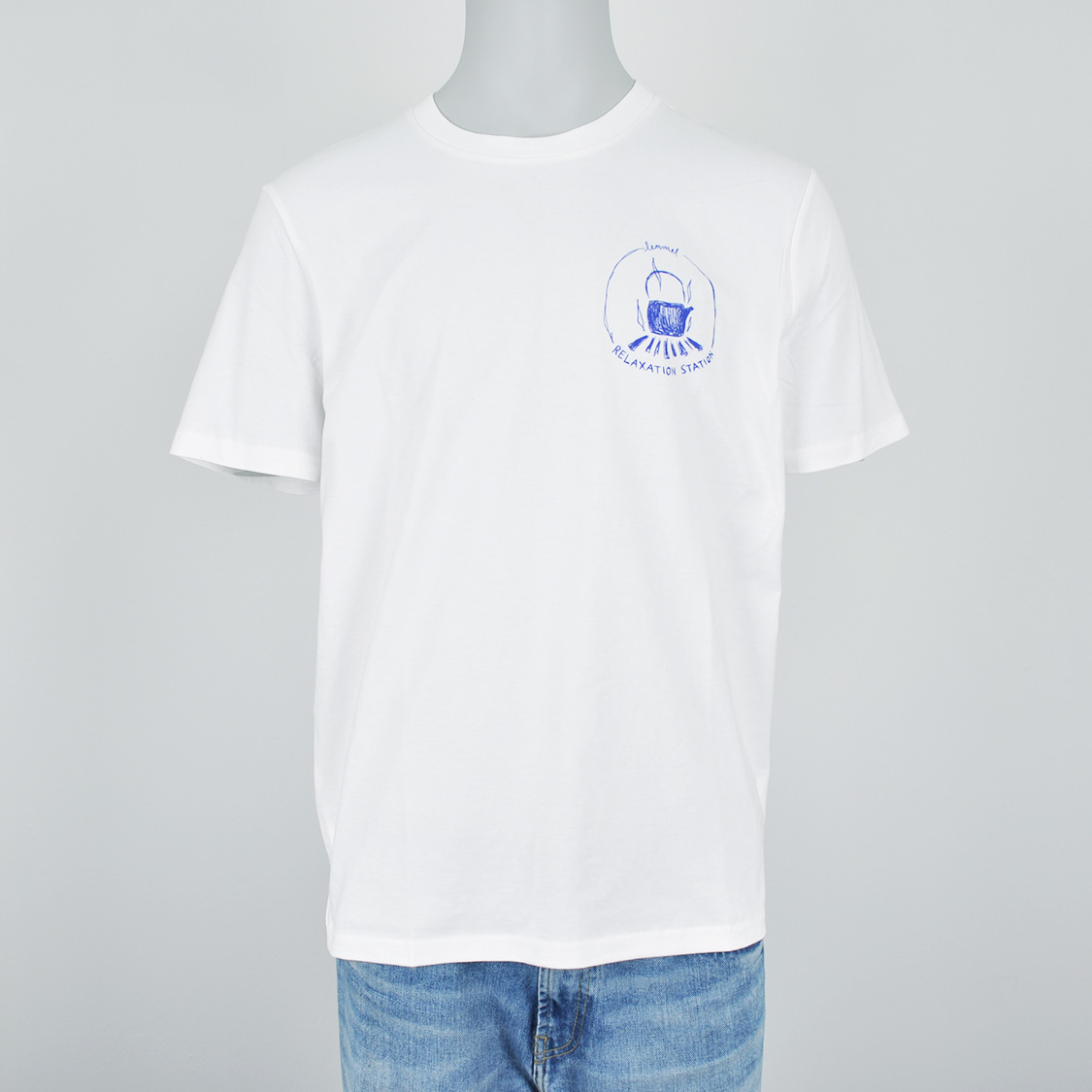 Lemmel - Relaxation Station T-Shirt Off White