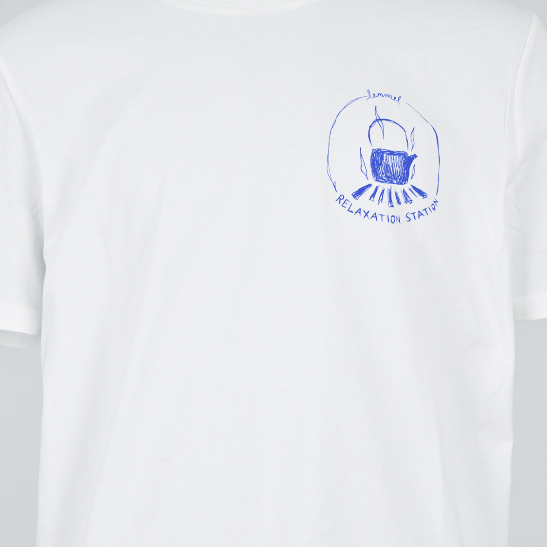 Lemmel - Relaxation Station T-Shirt Off White - 2