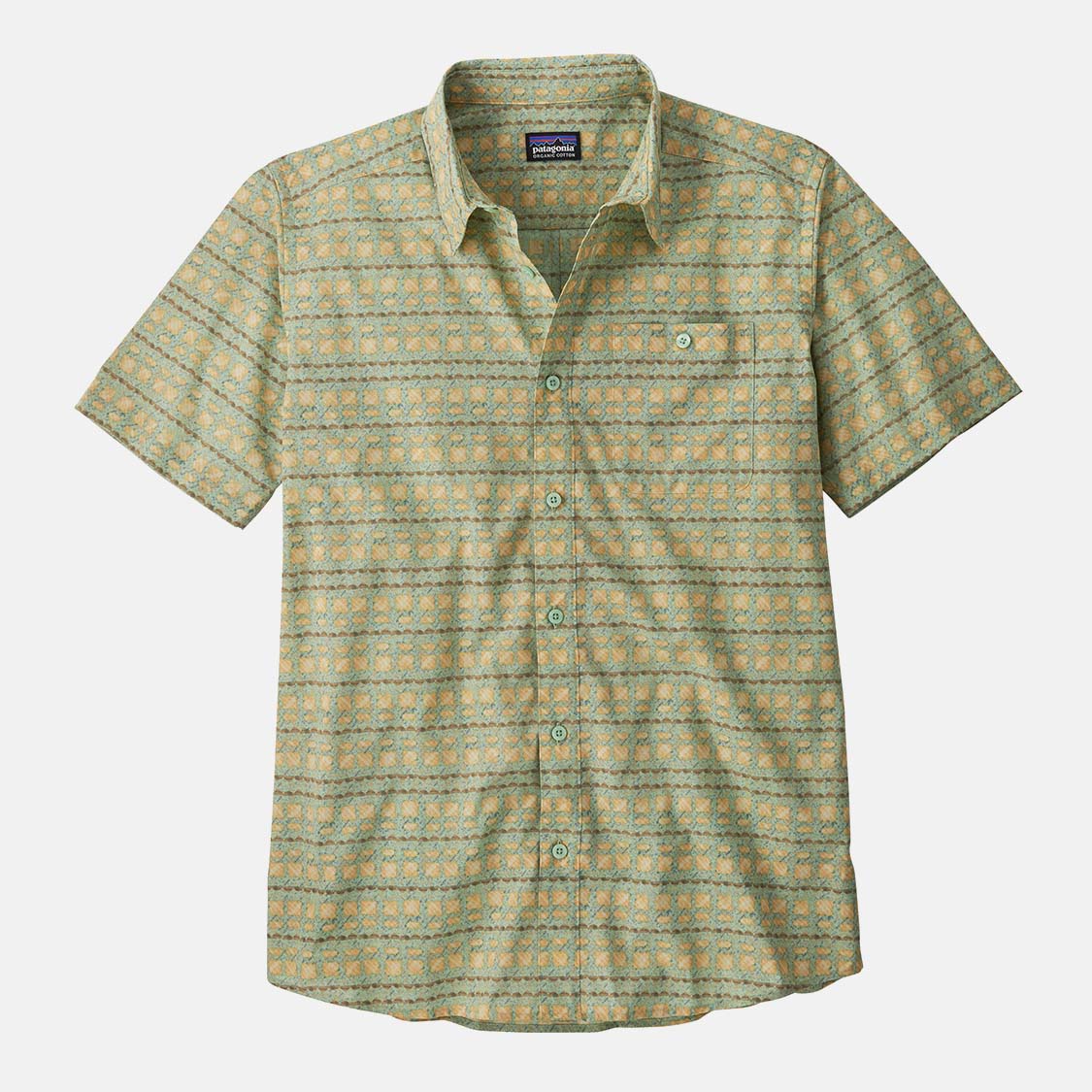 Patagonia - Go-To Shirt Piers Rinsed Green - 3