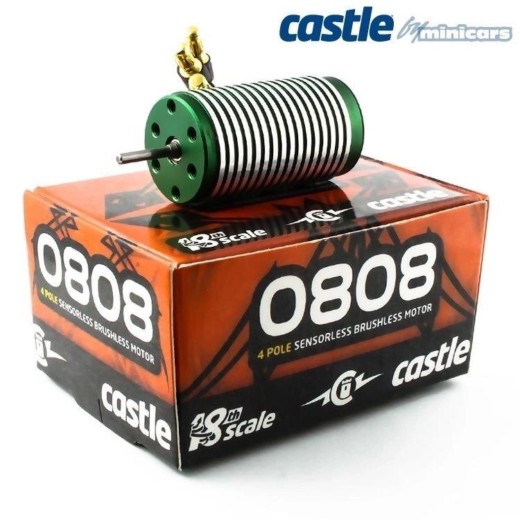 Castle Motor 0808 Inrunner 5300KV Skala 1/18 - 7