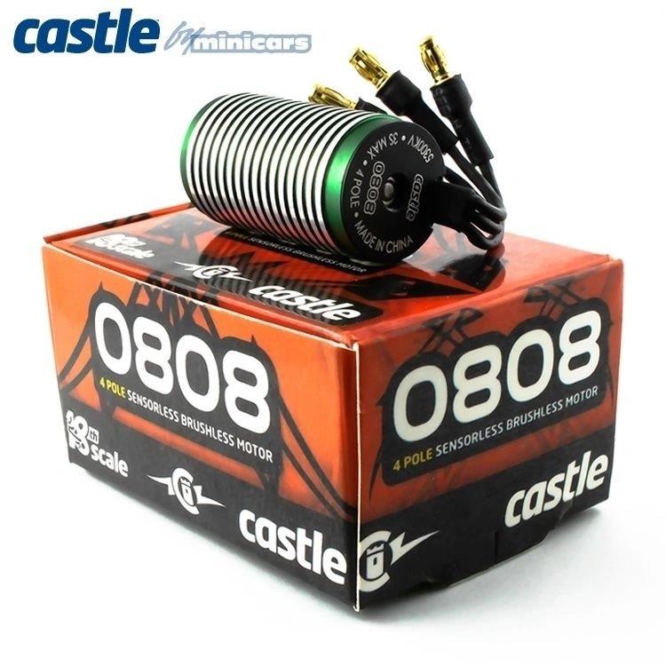 Castle Motor 0808 Inrunner 5300KV Skala 1/18 - 9