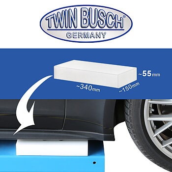 FAVORITPRODUKT! Polyethylene block för saxlyft 55 mm