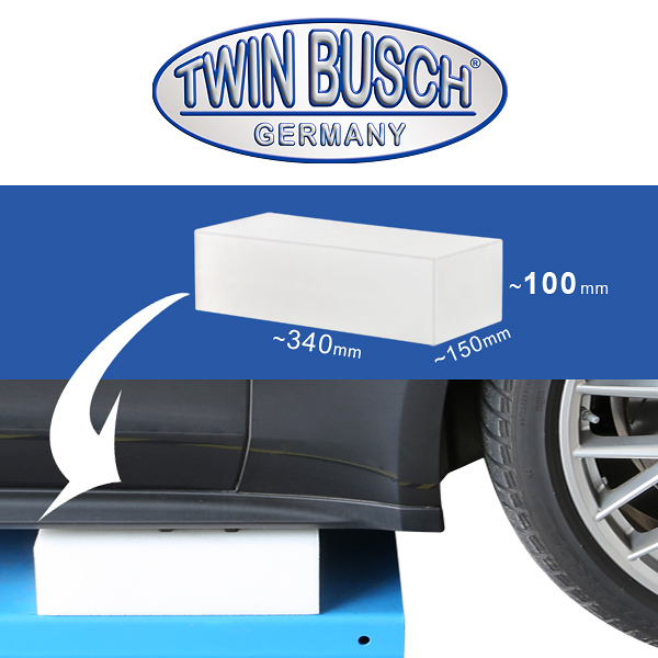 FAVORITPRODUKT! Polyethylene block för saxlyft 100 mm
