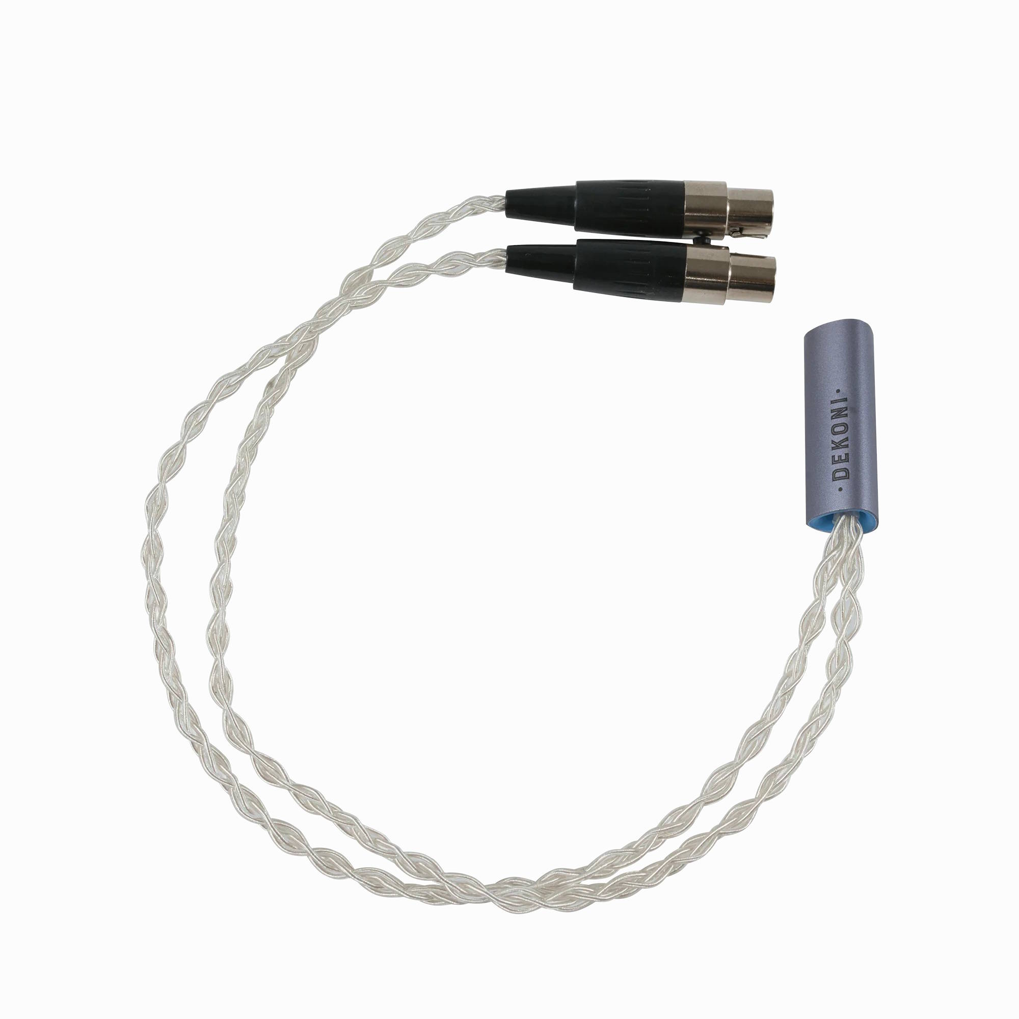 Dekoni Ensemble - Silver Braided Complete Cables - 3