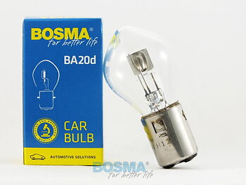 Glühbirne Bosma BA20D 6V 15/15W