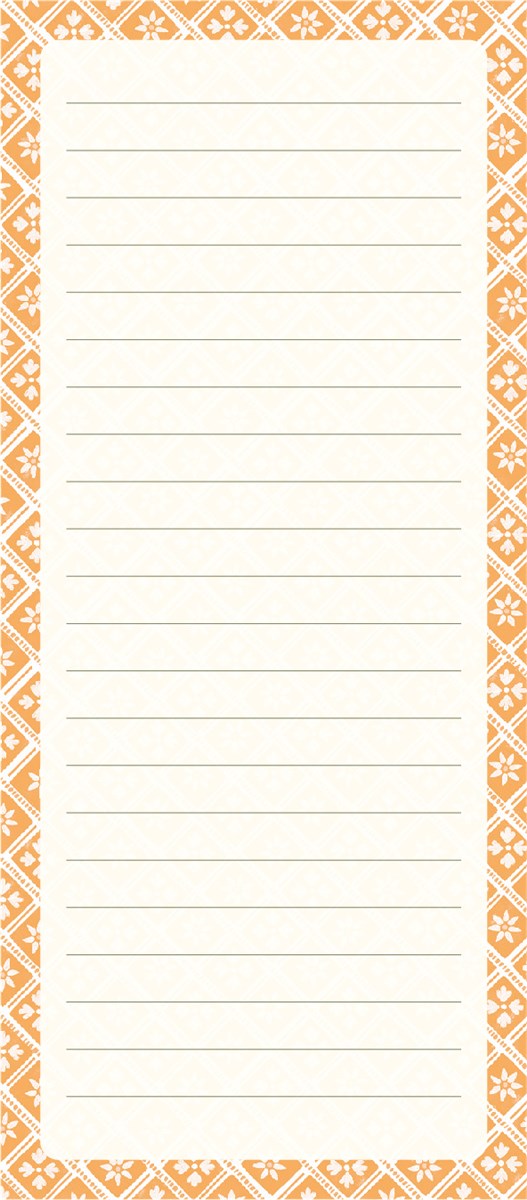 Medina Magnetic List Pad - 2