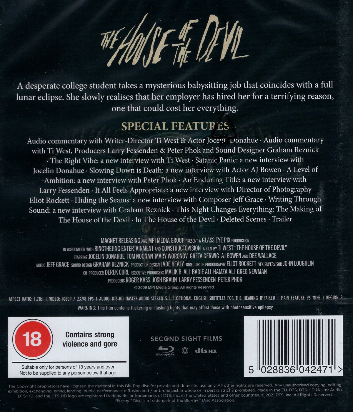 House of the Devil (ej svensk text) (Blu-ray) - 2