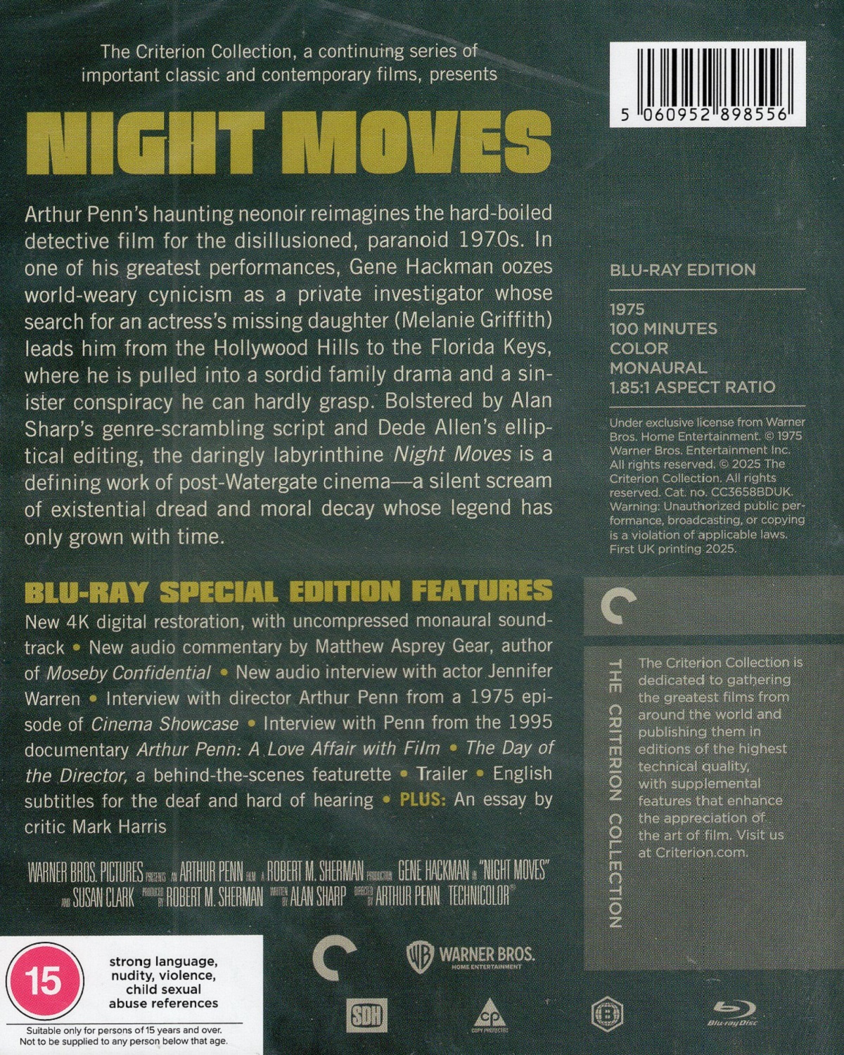 Night Moves (Criterion Collection) (ej svensk text) (Blu-ray) - 2