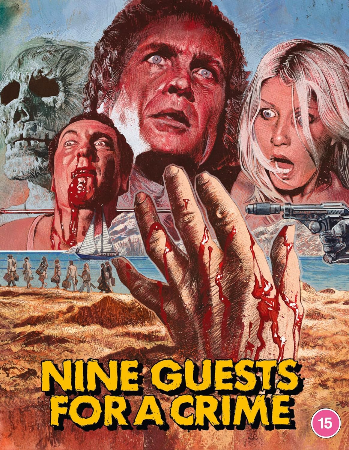 Nine Guests For A Crime (Deluxe Collector's Edition) (ej svensk text) (Blu-ray)