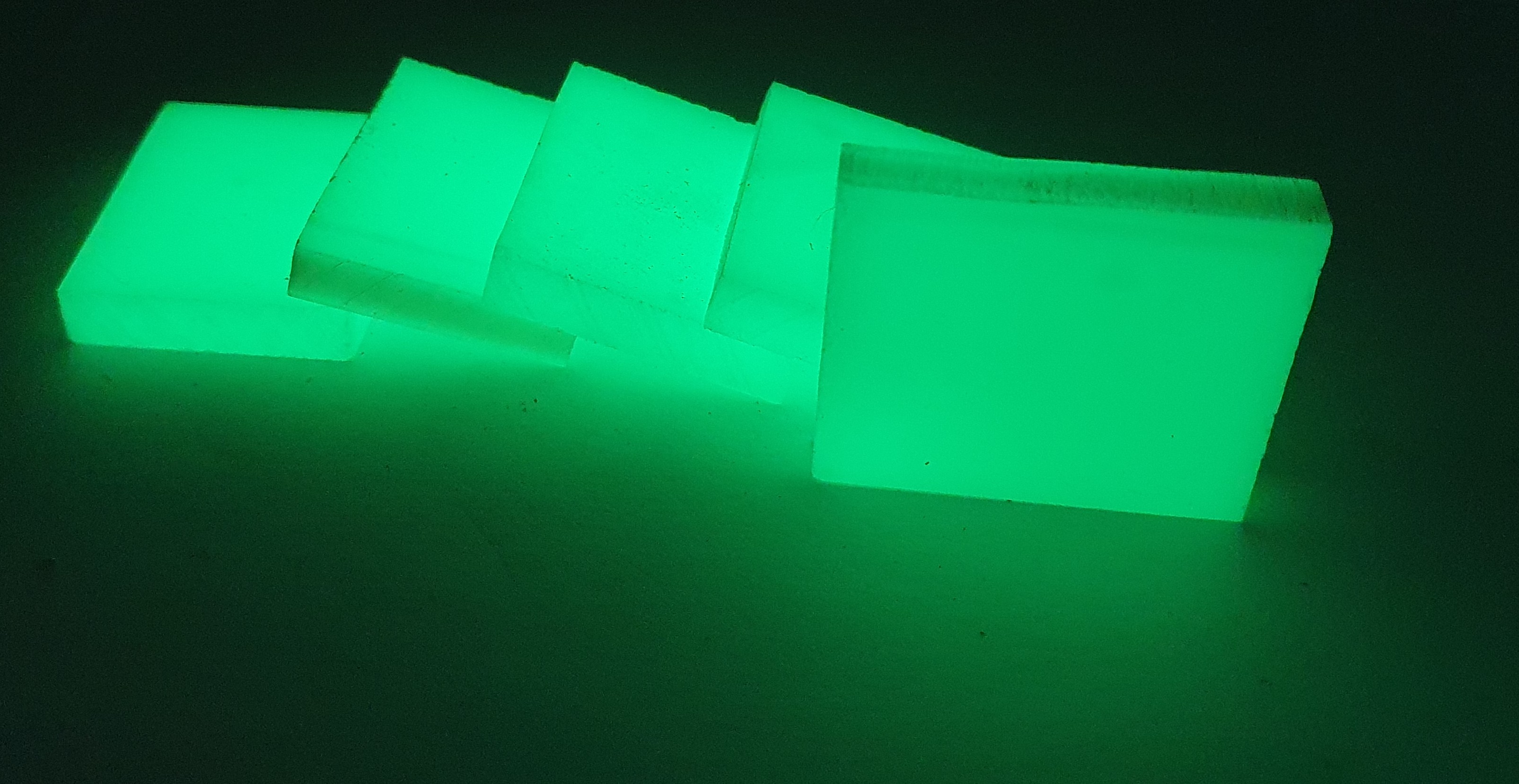 Kirinite skiva Glow in the Dark 7 mm