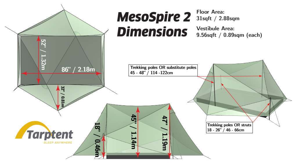 Tarptent MesoSpire 2 - 24