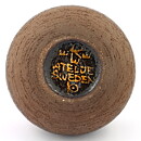 インガー・パーソン  茶色のボウル 青色の装飾  手描きの装飾  17cm  1960年代