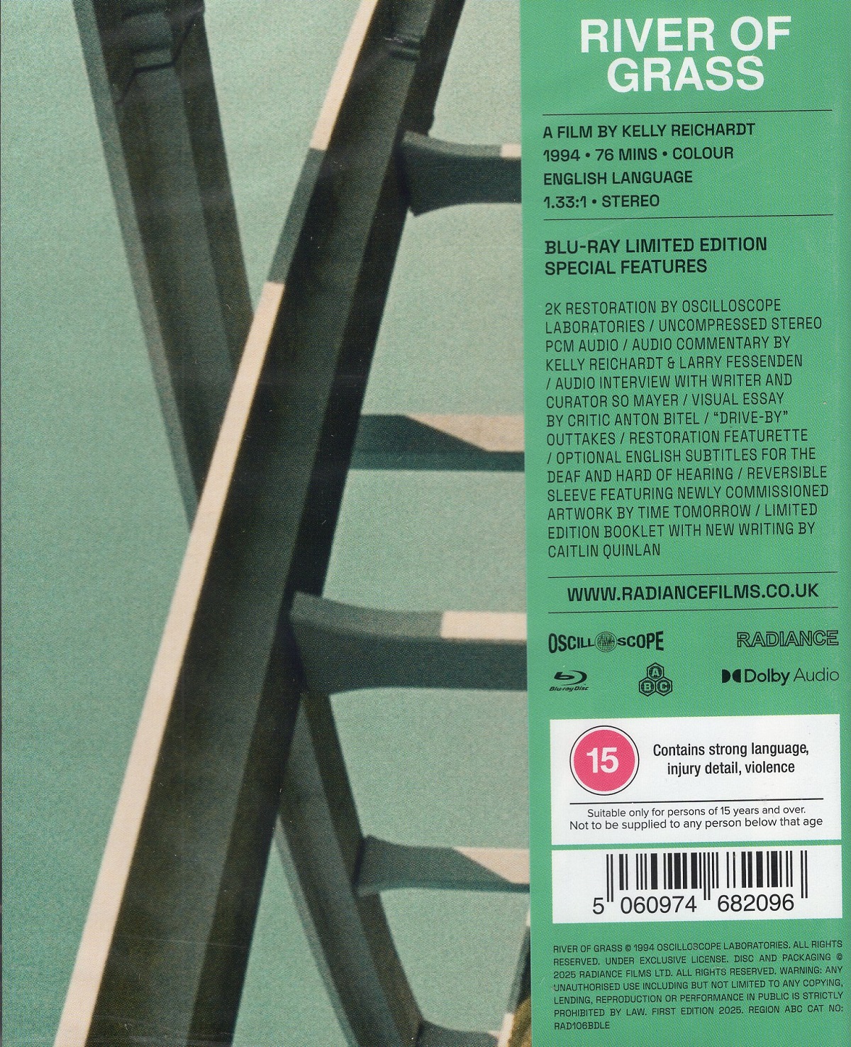 River of Grass (Limited Edition) (ej svensk text) (Blu-ray) - 2