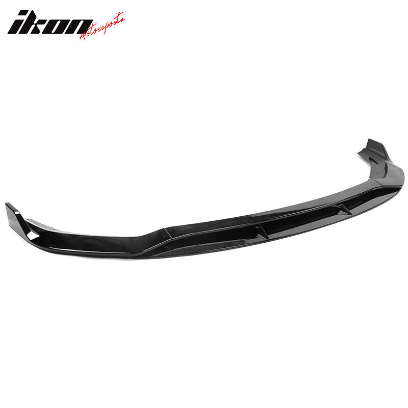 Wide Body Chin Spoiler/Front Lip – Gloss Black – V2 Ikon Style (CHARGER 20-23 Wide Body) - 6