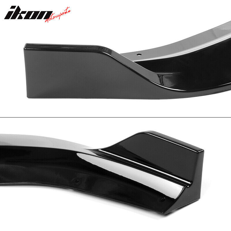Wide Body Chin Spoiler/Front Lip – Gloss Black – V2 Ikon Style (CHARGER 20-23 Wide Body) - 8
