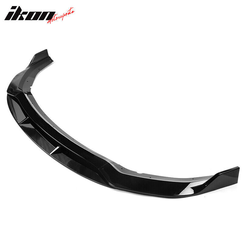 Wide Body Chin Spoiler/Front Lip – Gloss Black – V2 Ikon Style (CHARGER 20-23 Wide Body) - 9