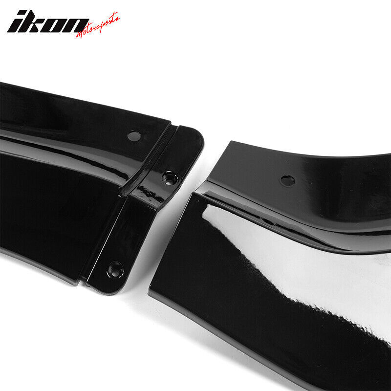 Wide Body Chin Spoiler/Front Lip – Gloss Black – V2 Ikon Style (CHARGER 20-23 Wide Body) - 7