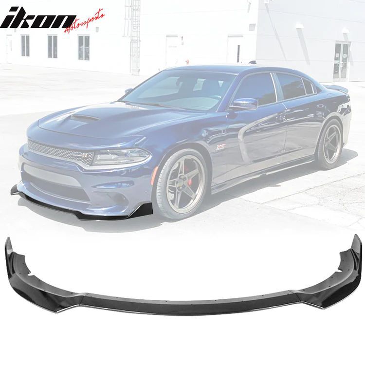 SRT Front Lip Splitter - Gloss Black (CHARGER 15-23 SRT) - 4